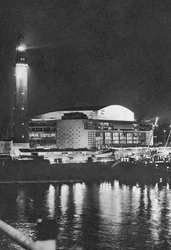 Southbank at Night, 1951